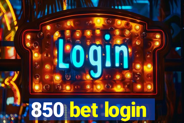 850 bet login